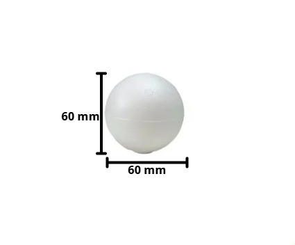 BOLA ISOPOR 060MM